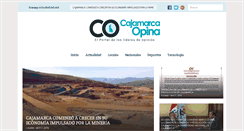 Desktop Screenshot of cajamarcaopina.com
