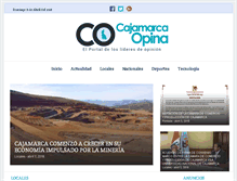 Tablet Screenshot of cajamarcaopina.com
